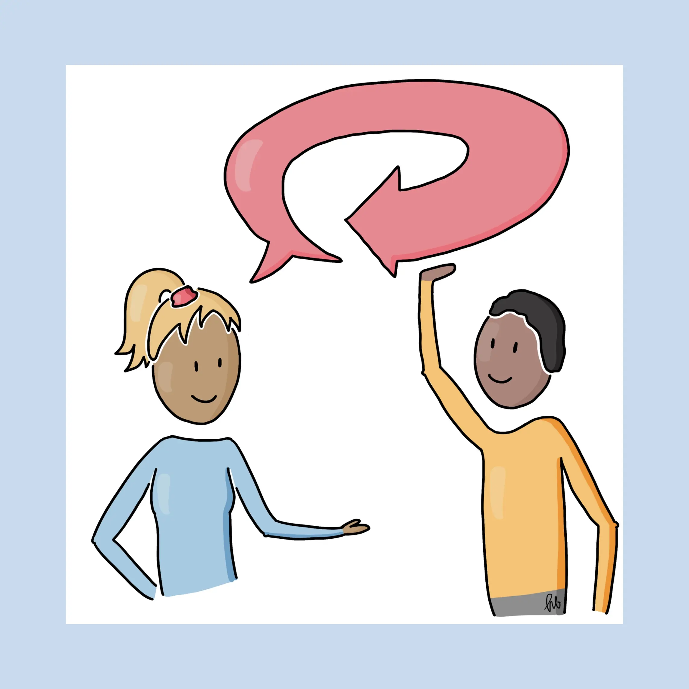 Feedback Blue Blog